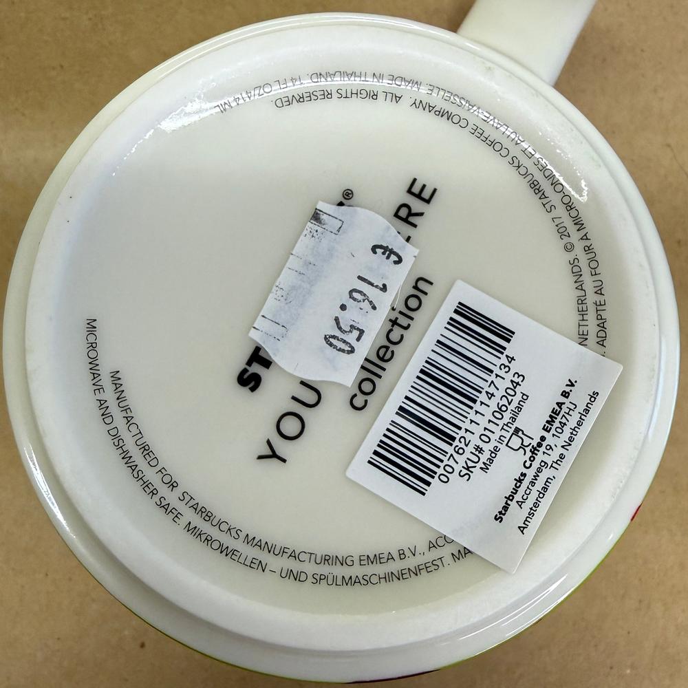 Starbucks You Are Here Series Brussels Mug NIB-2017