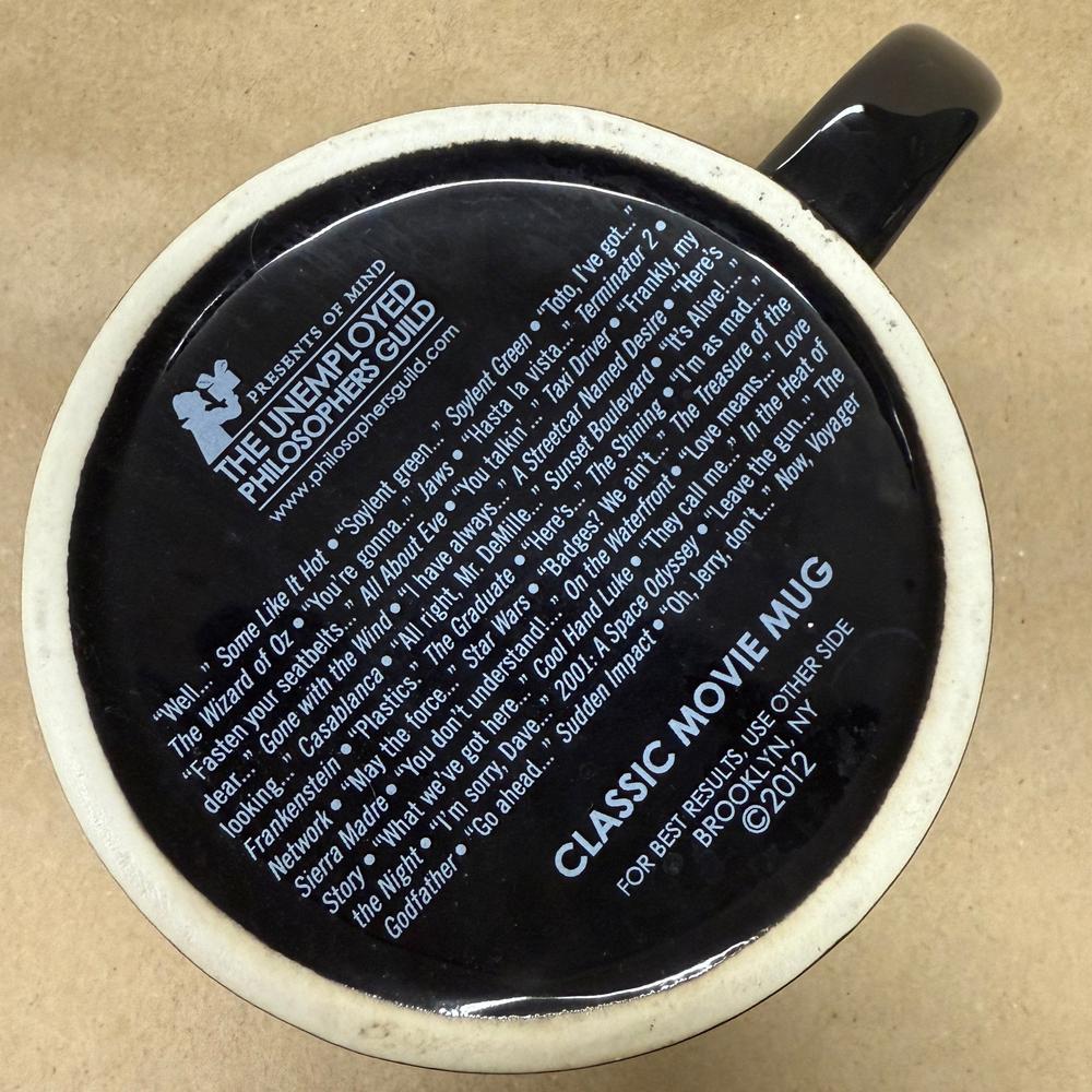 The Unemployed Philosophers Guild Classic Movie Mug-2012