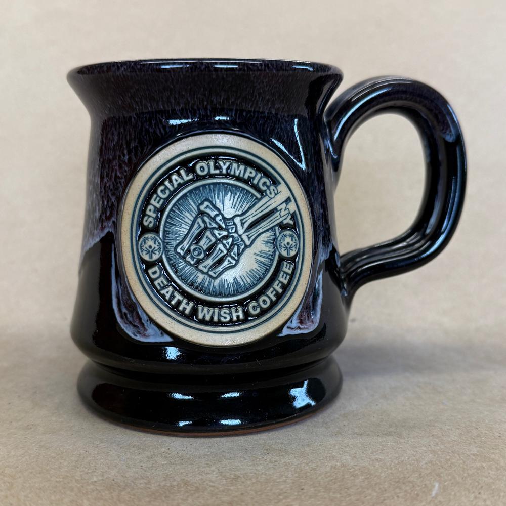 Death Wish Coffee Special Olympics NY Deneen Pottery Mug-2018