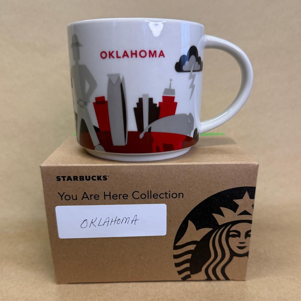 Starbucks You Are Here Series Oklahoma Mug NIB-2019
