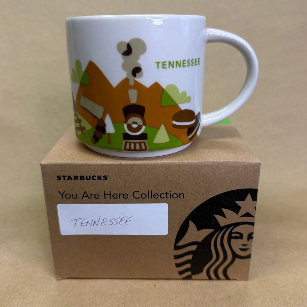 Starbucks You Are Here Series Tennessee Mug NIB-2014