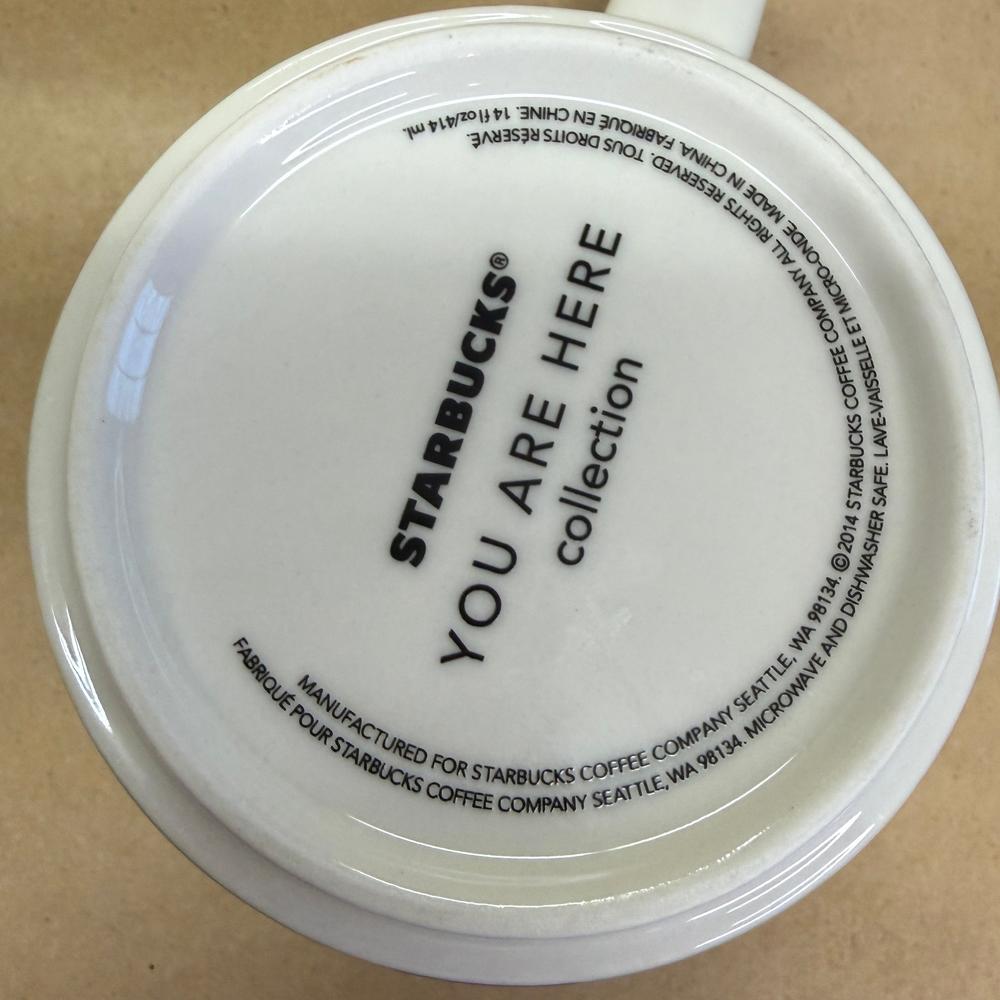 Starbucks You Are Here Series Tennessee Mug NIB-2014