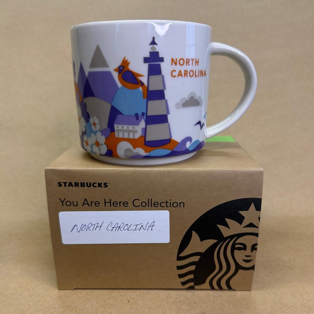 Starbucks You Are Here Series North Carolina Mug NIB-2013
