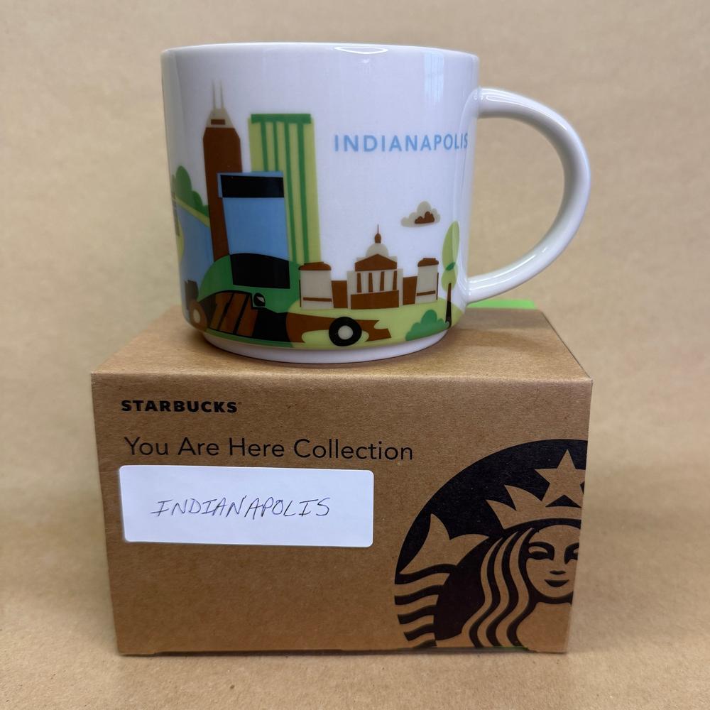 Starbucks You Are Here Series Indianapolis Mug NIB-2013