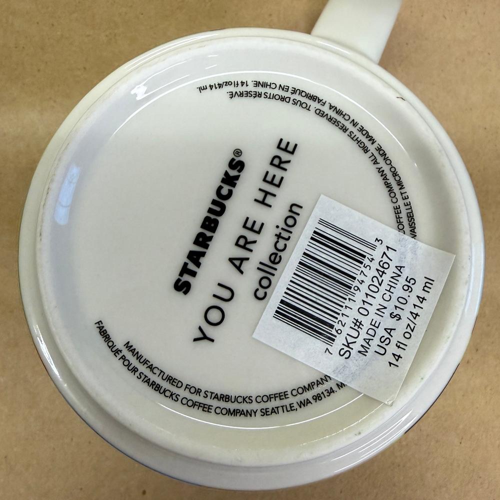 Starbucks You Are Here Series Indianapolis Mug NIB-2013