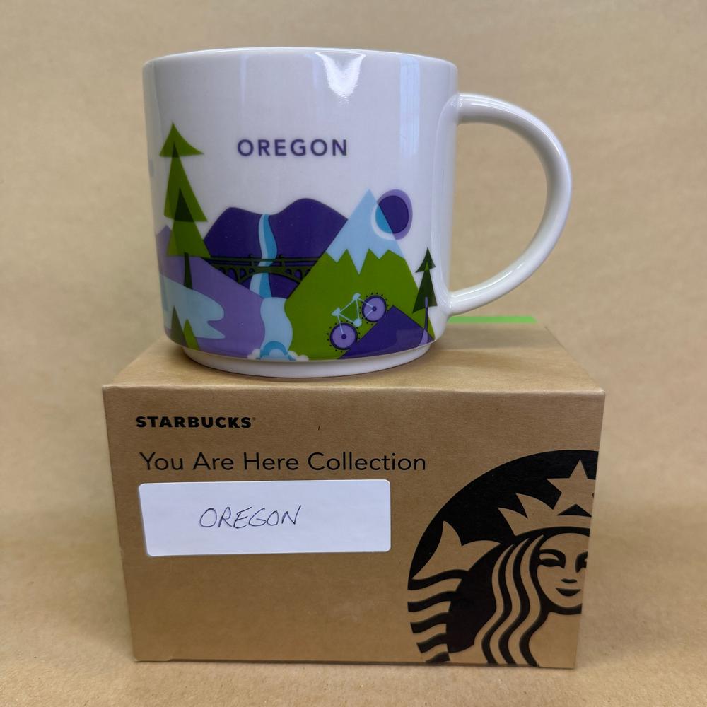 Starbucks You Are Here Series Oregon Mug NIB-2013