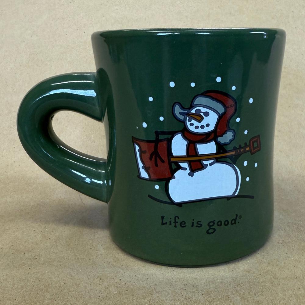 Life is Good Snowman Do What You Like Mug