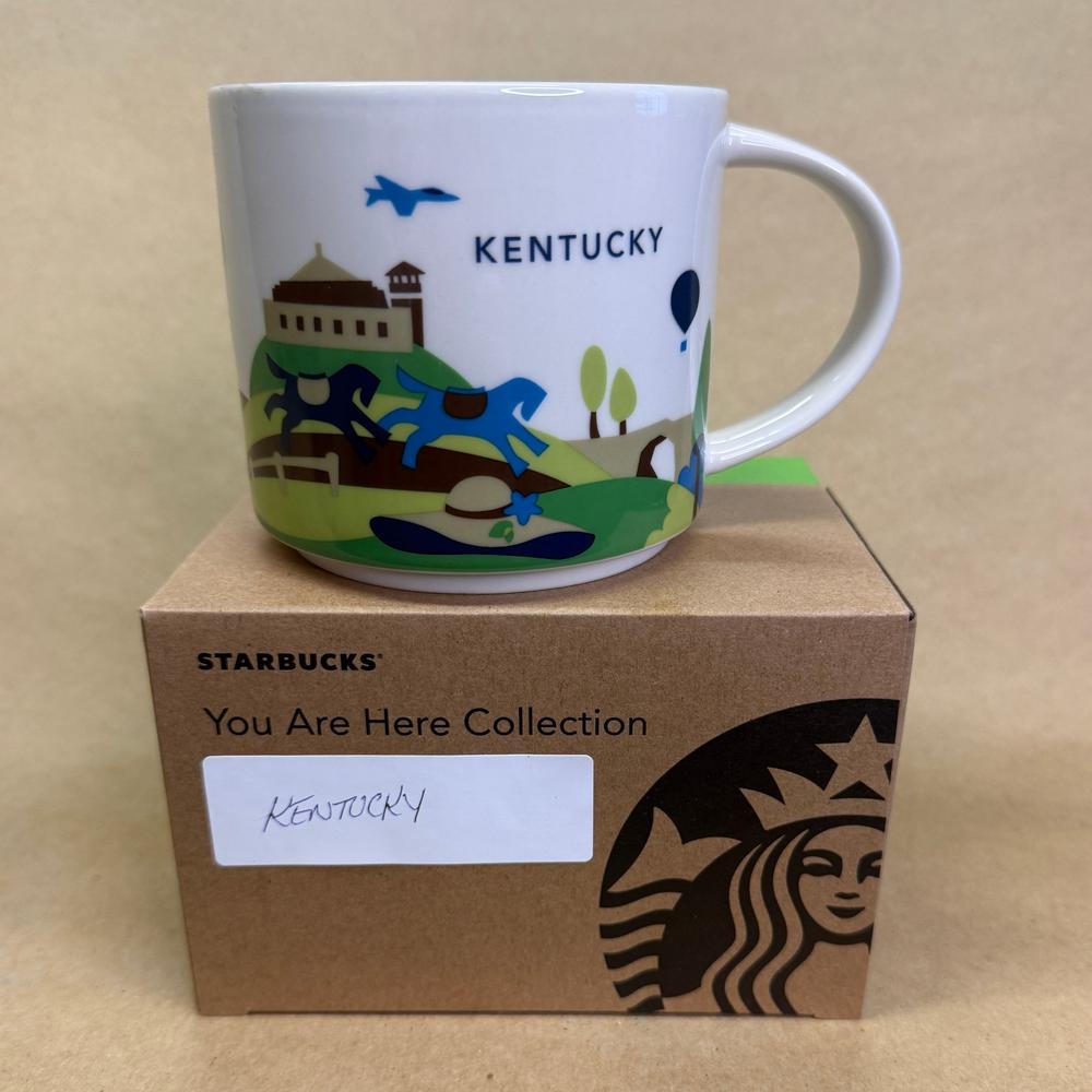 Starbucks You Are Here Series Kentucky Mug NIB-2012