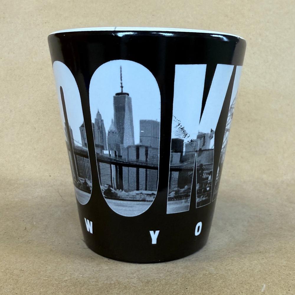Jay Joshua Brooklyn New York Black & White Mug