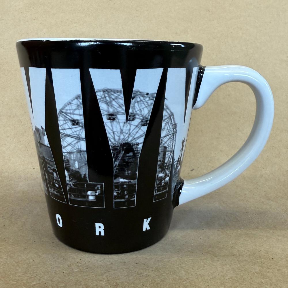 Jay Joshua Brooklyn New York Black & White Mug