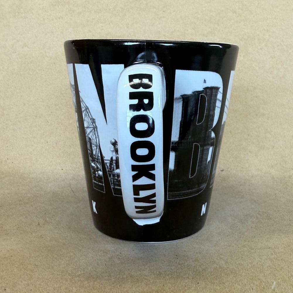 Jay Joshua Brooklyn New York Black & White Mug