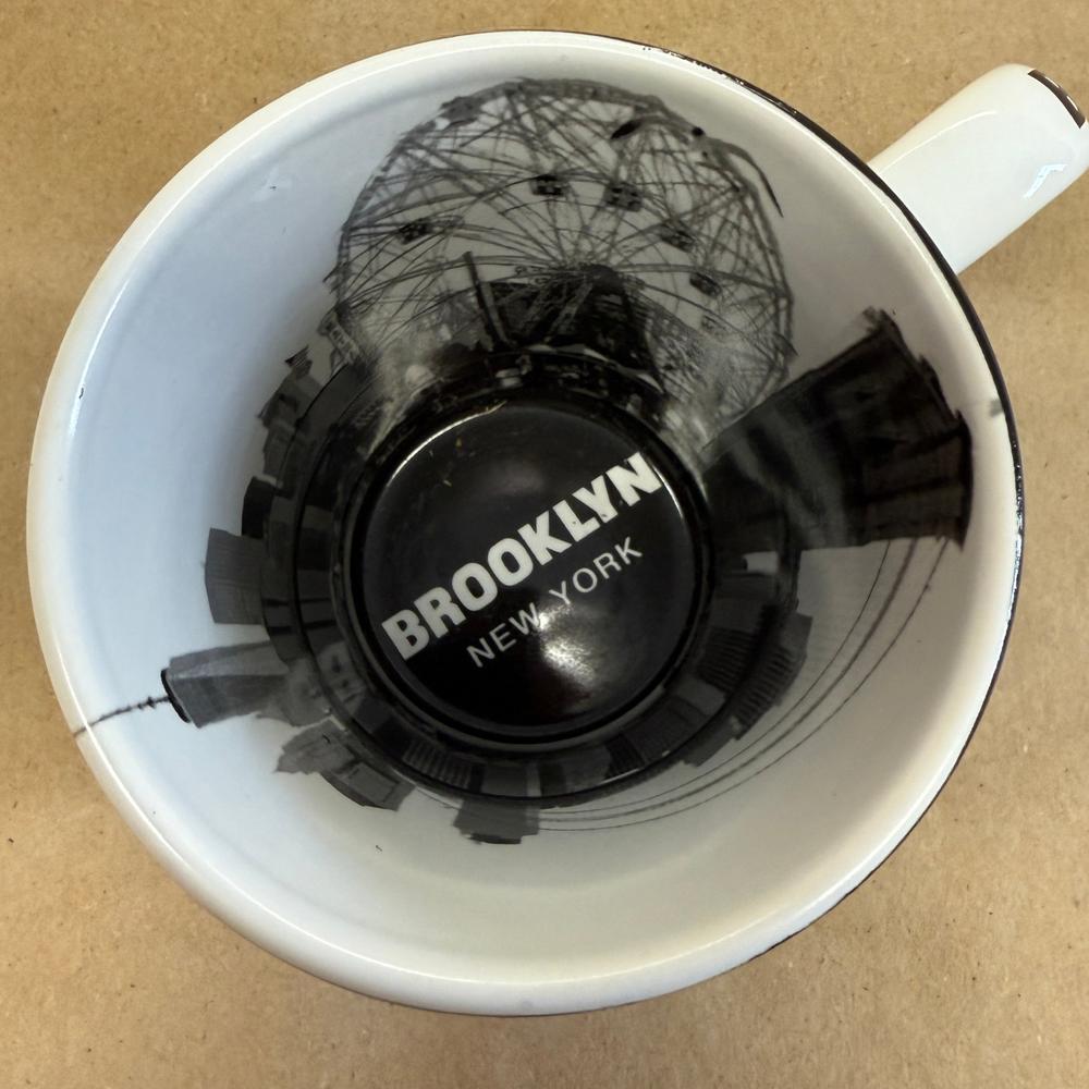 Jay Joshua Brooklyn New York Black & White Mug