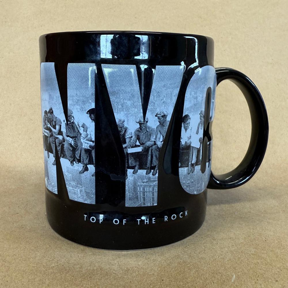 NYC Top of The Rock Observation Deck Embossed Mug-2010