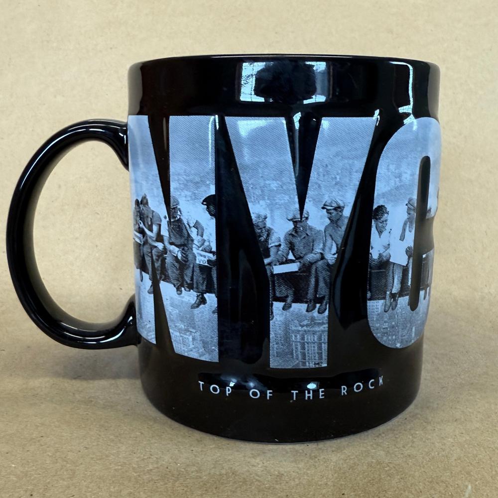 NYC Top of The Rock Observation Deck Embossed Mug-2010