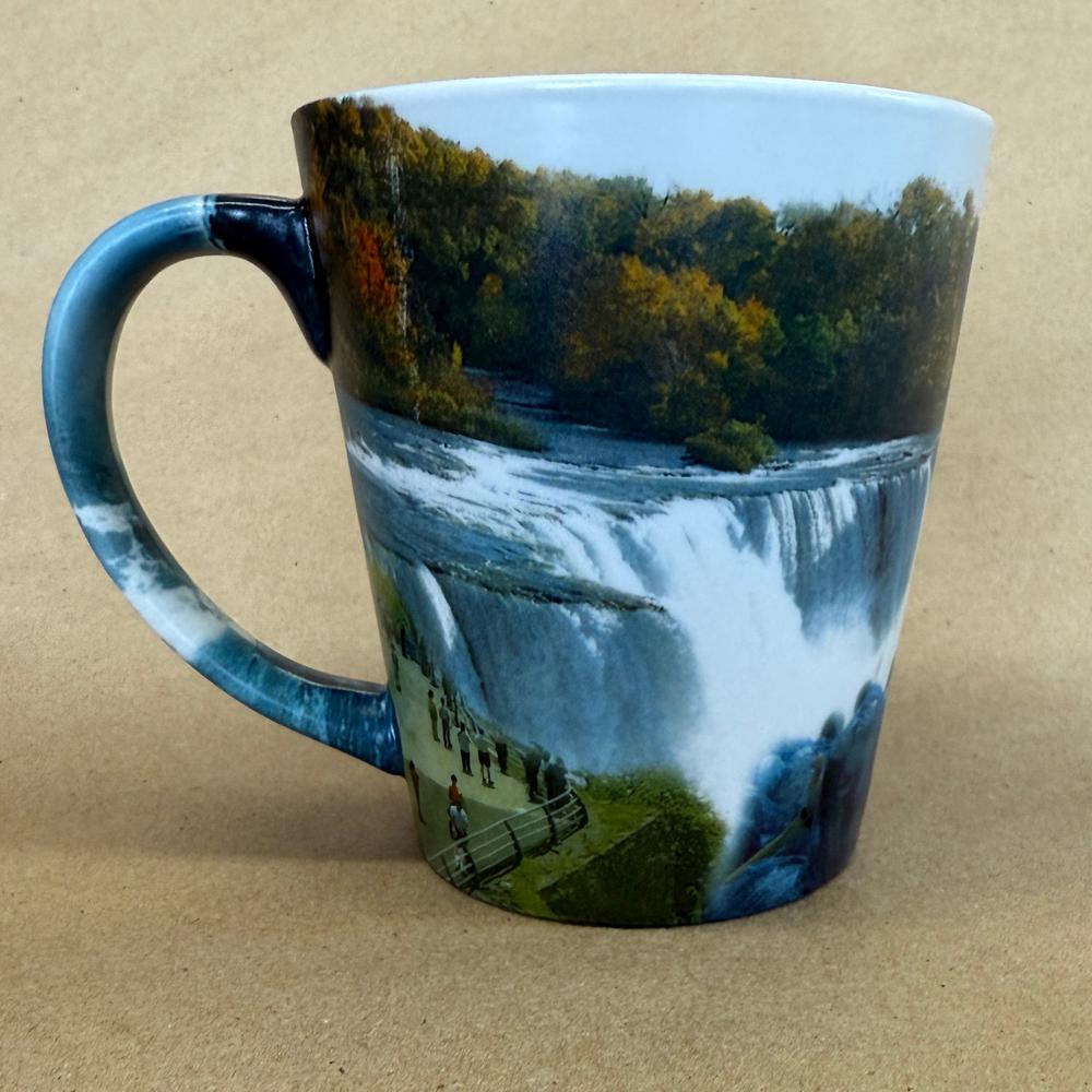 Niagara Falls Maid of the Mist Painted Landscape Mug