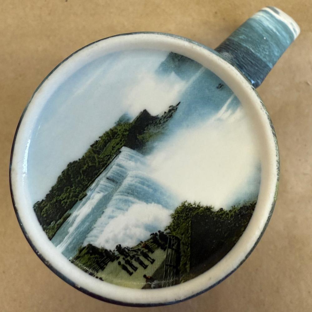 Niagara Falls Maid of the Mist Painted Landscape Mug