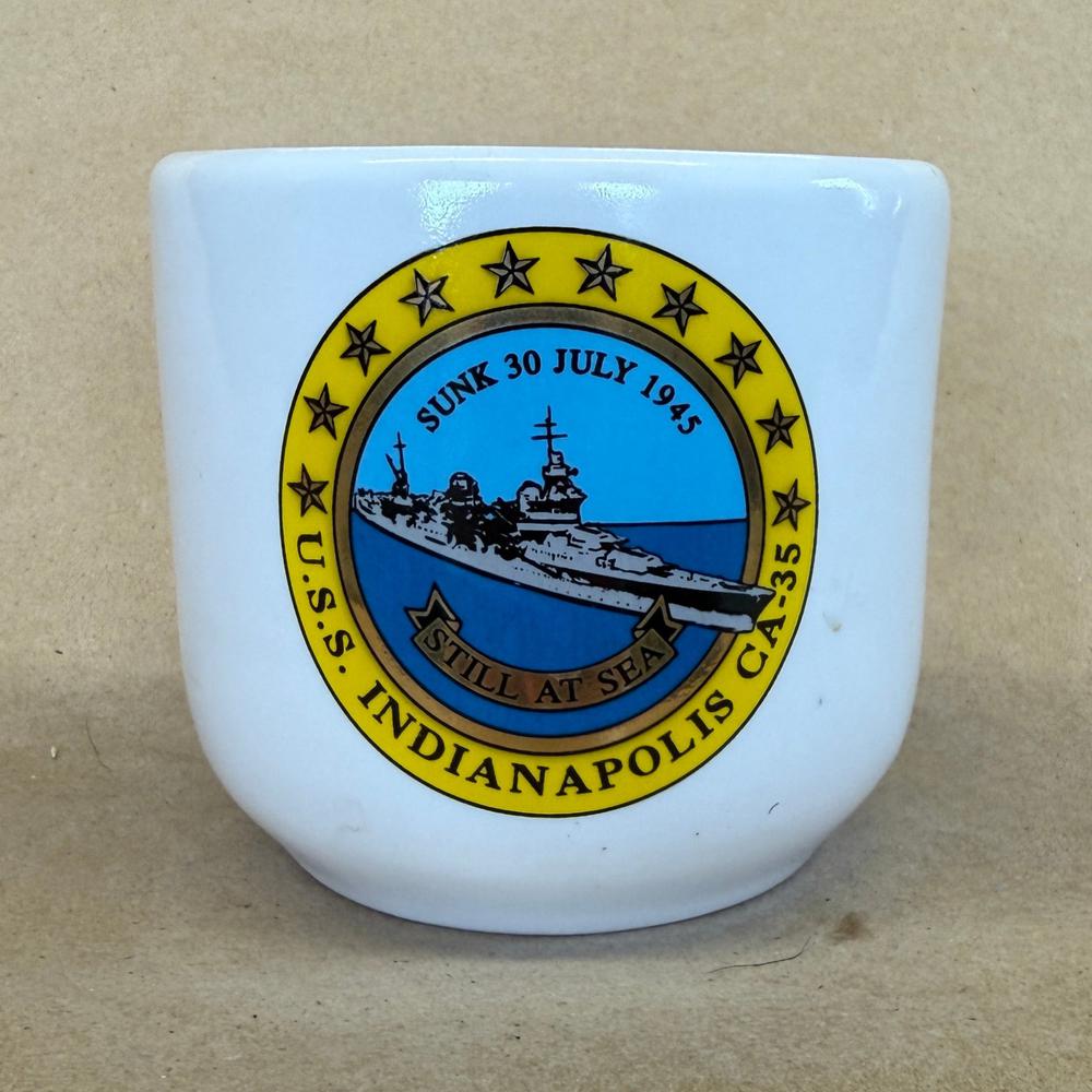 U.S.S. Indianapolis CA-35 Commerative Mug