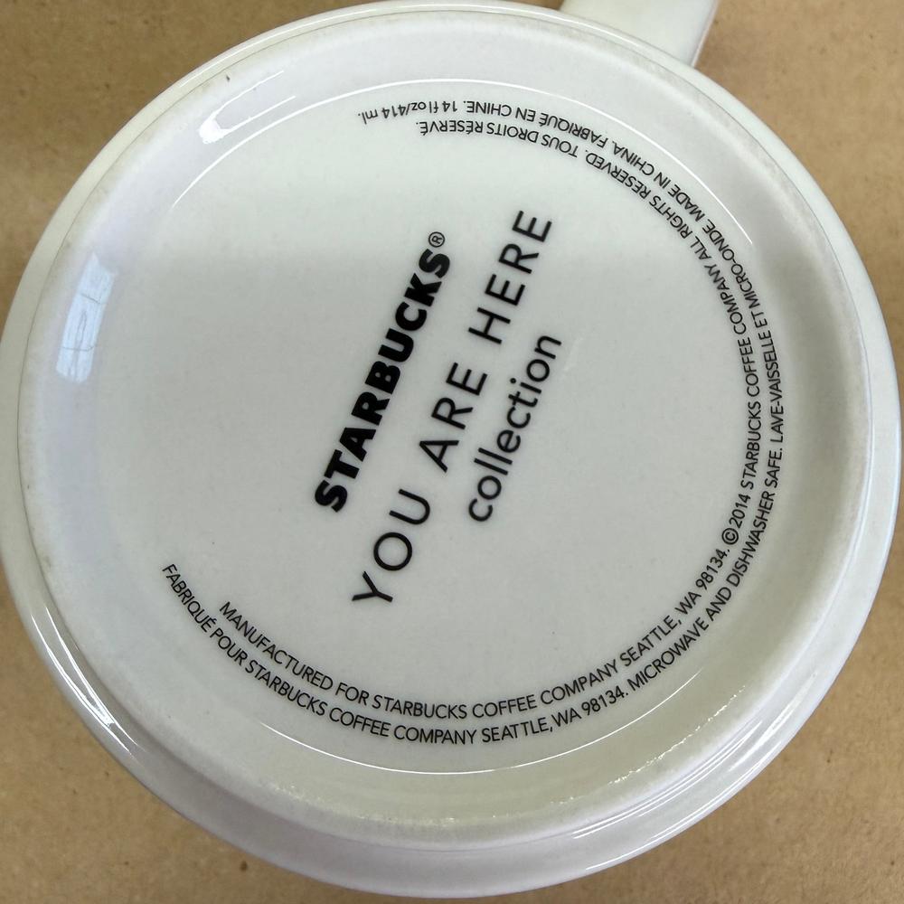Starbucks You Are Here Series Vancouver Island Mug NIB-2014
