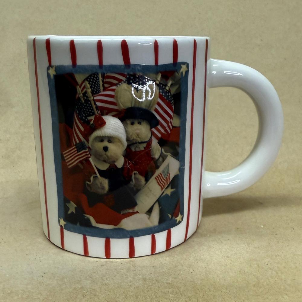 Boyds Bears & Friends Stars & Stripes Forevah Mug-2007