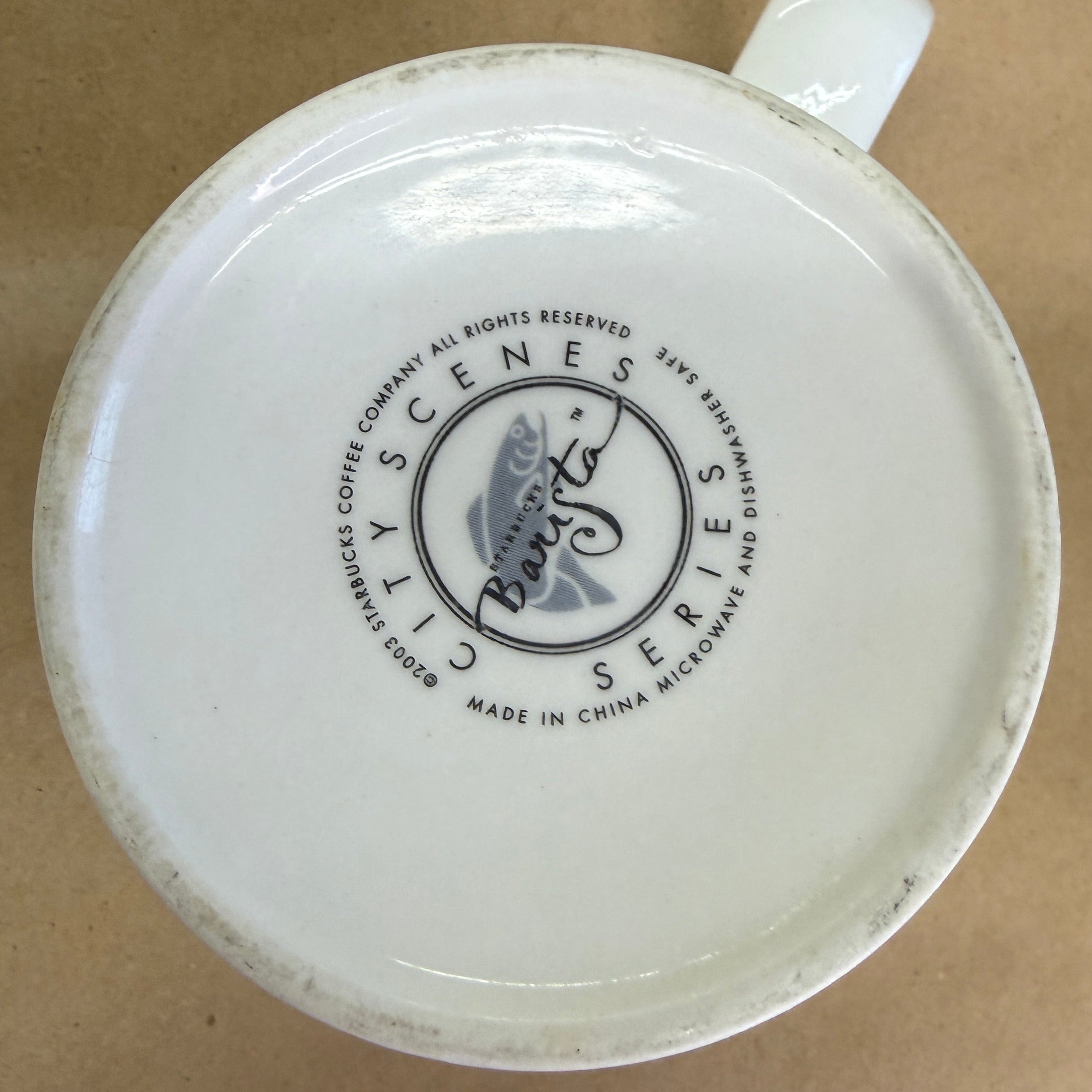 Starbucks City Scene Series Seattle Mug-2003