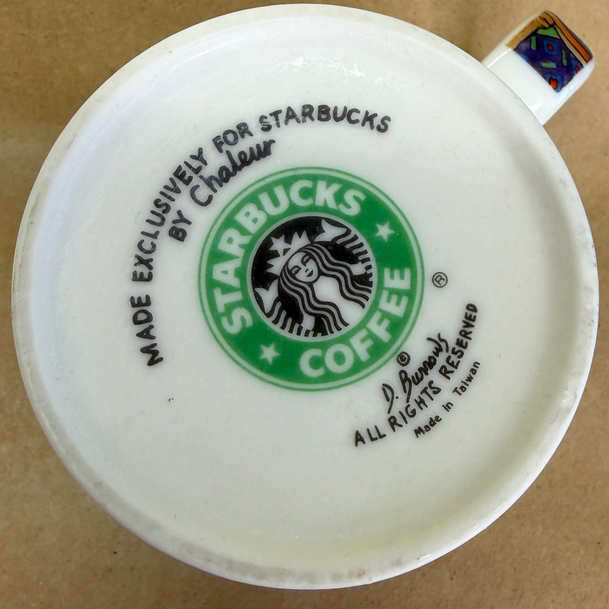 Starbucks Lady in Parlor D. Burrows by Chaleur Mug