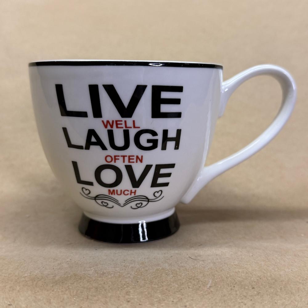 Portobello by Inspire Live Laugh Love Mug