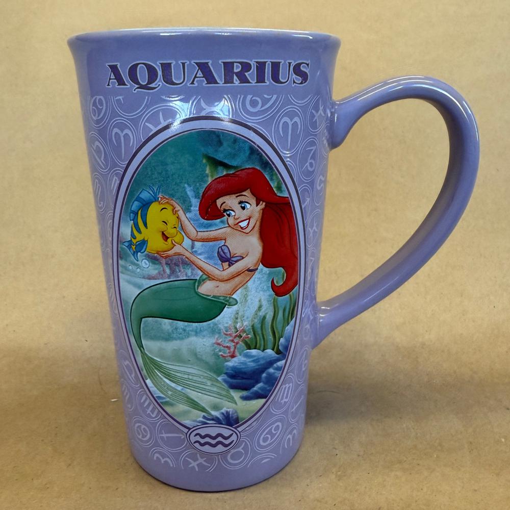 Disney The Little Mermaid Ariel Aquarius Horoscope Mug