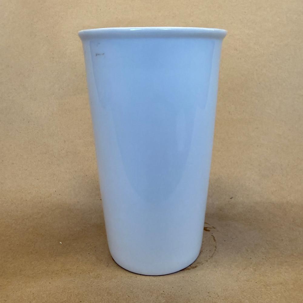 Starbucks Black Siren White Ceramic Tumbler-2017