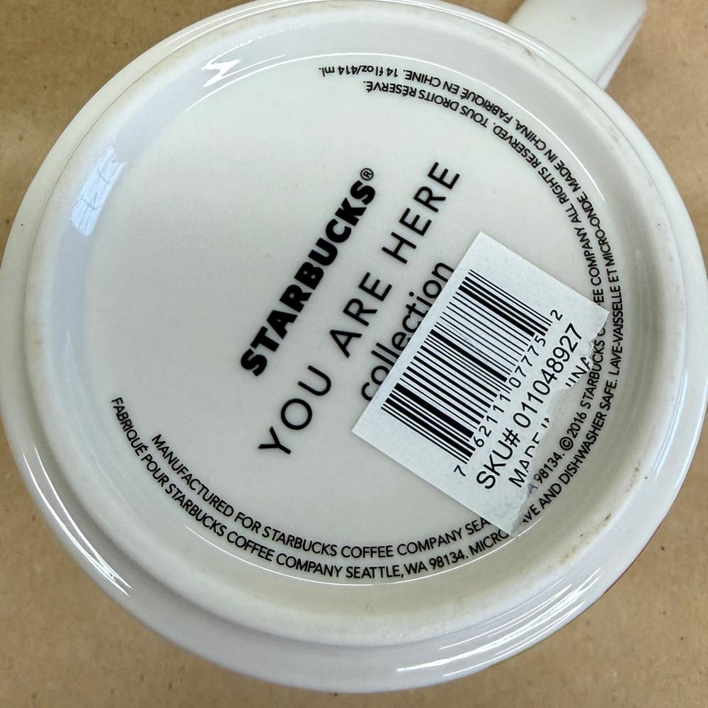 Starbucks You Are Here Series Michigan Mug NIB-2016