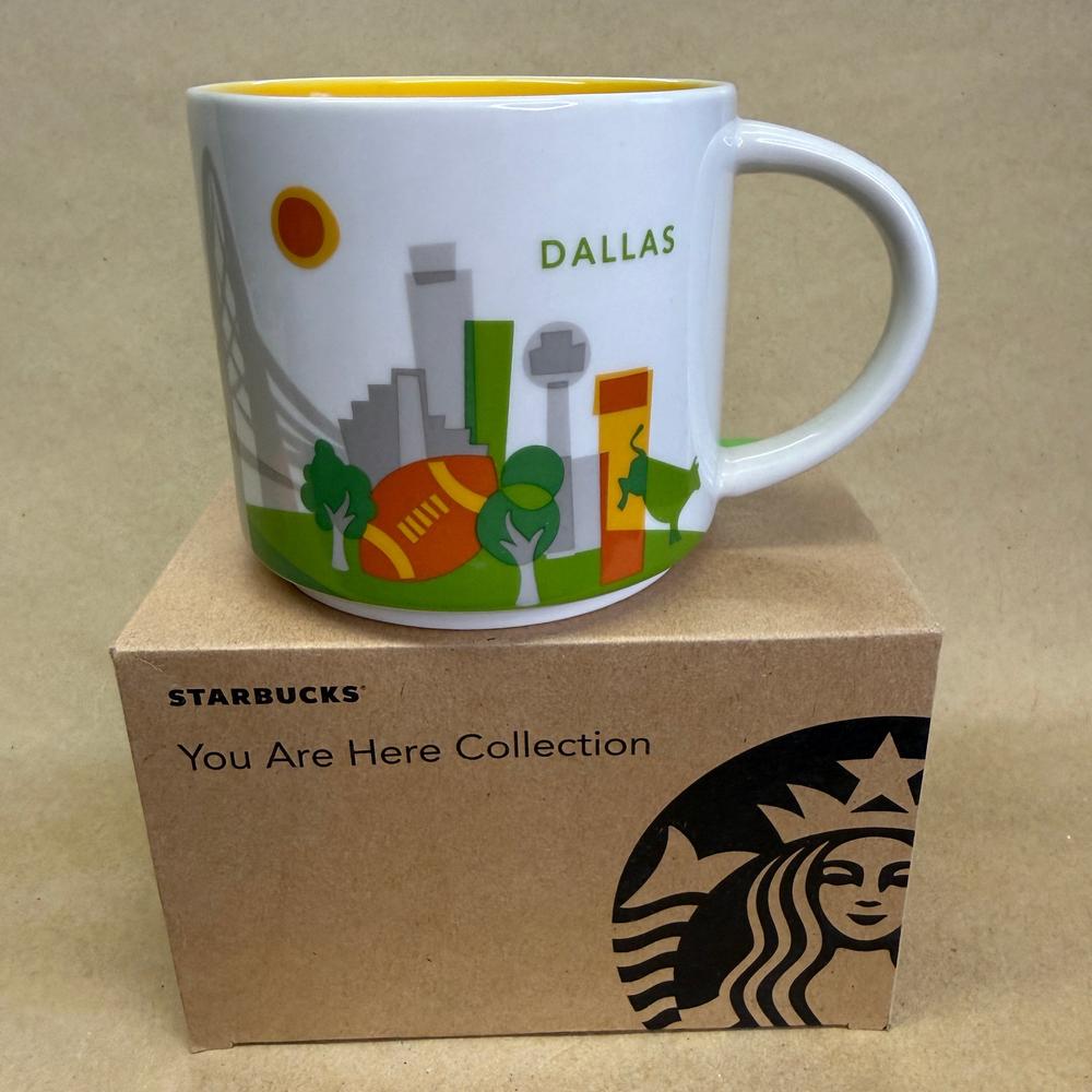 Starbucks You Are Here Series Dallas Mug NIB-2016
