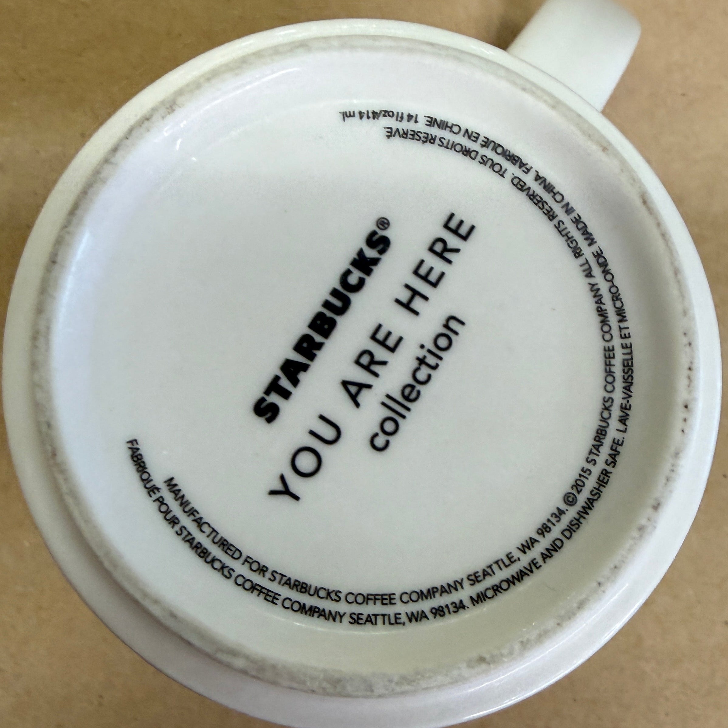 Starbucks You Are Here Series Pike Place Market Mug-2015