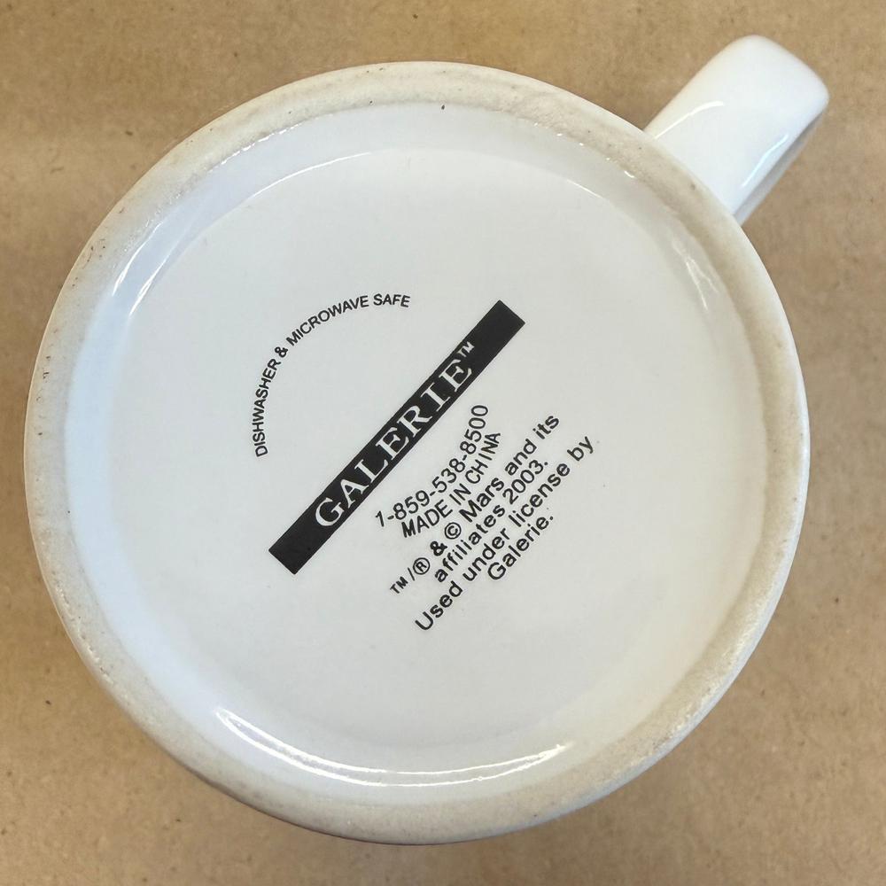 M&M's Red and Yellow Galerie 1977 Mug-2003