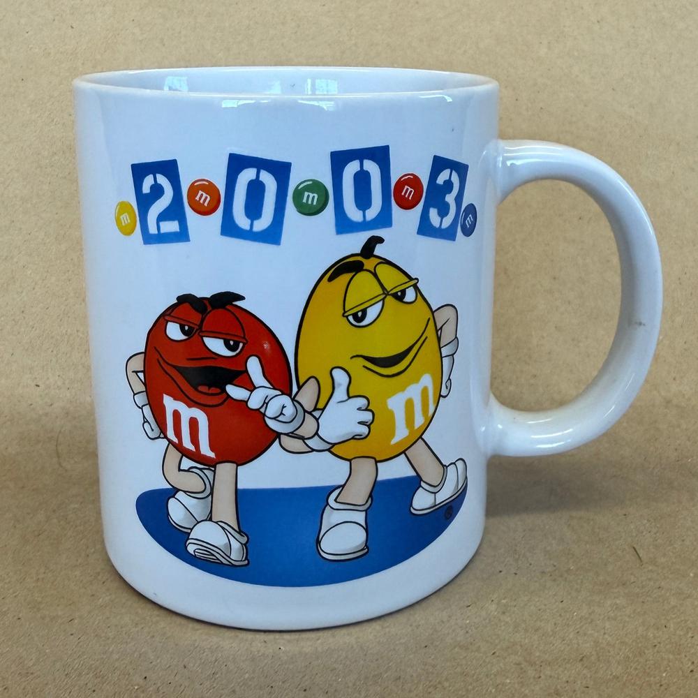M&M's Red and Yellow Galerie 2003 Mug-2003