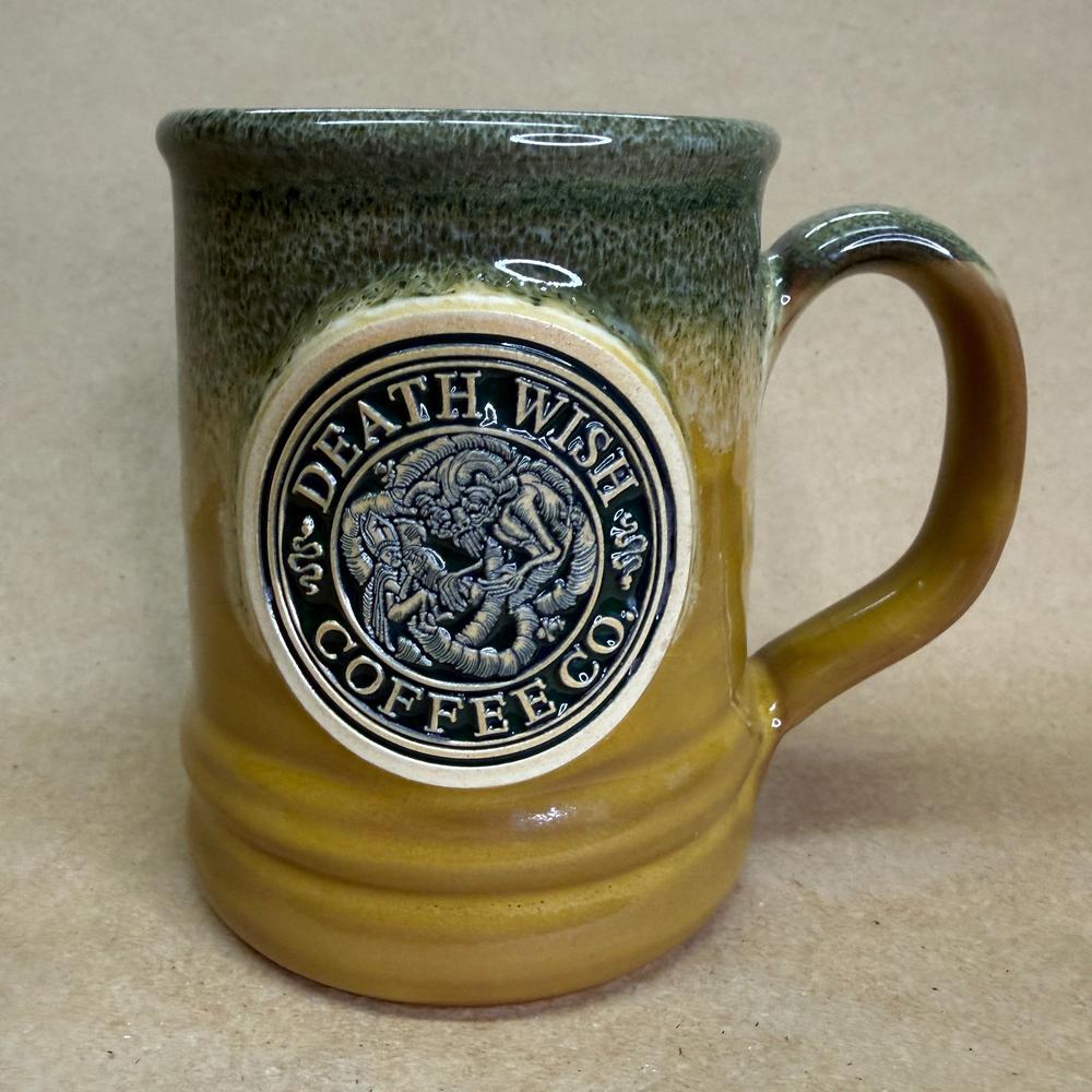 Death Wish Coffee St. Patrick's Day Caorthannach Deneen Pottery Mug-2019 #1202/5000