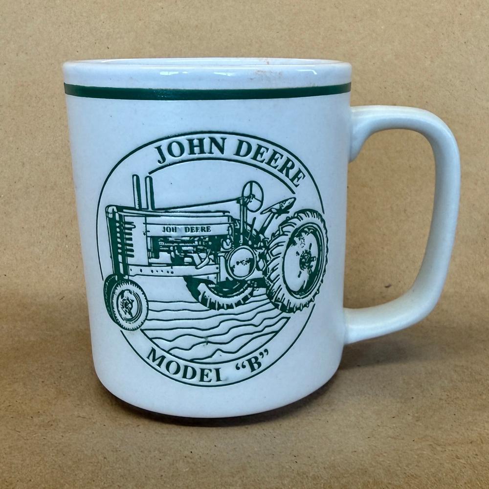 John Deere Model B Embossed History Mug