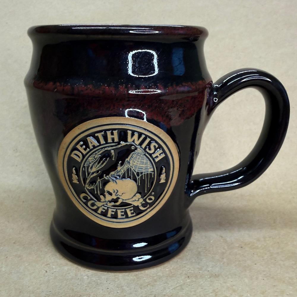 Death Wish Coffee Nevermore Resurrected Relic Deneen Pottery Mug-2024 #1097/1500