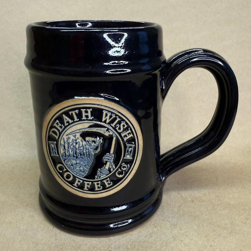 Death Wish Coffee Harvester of Souls Deneen Pottery Mug-2017 #455/5000