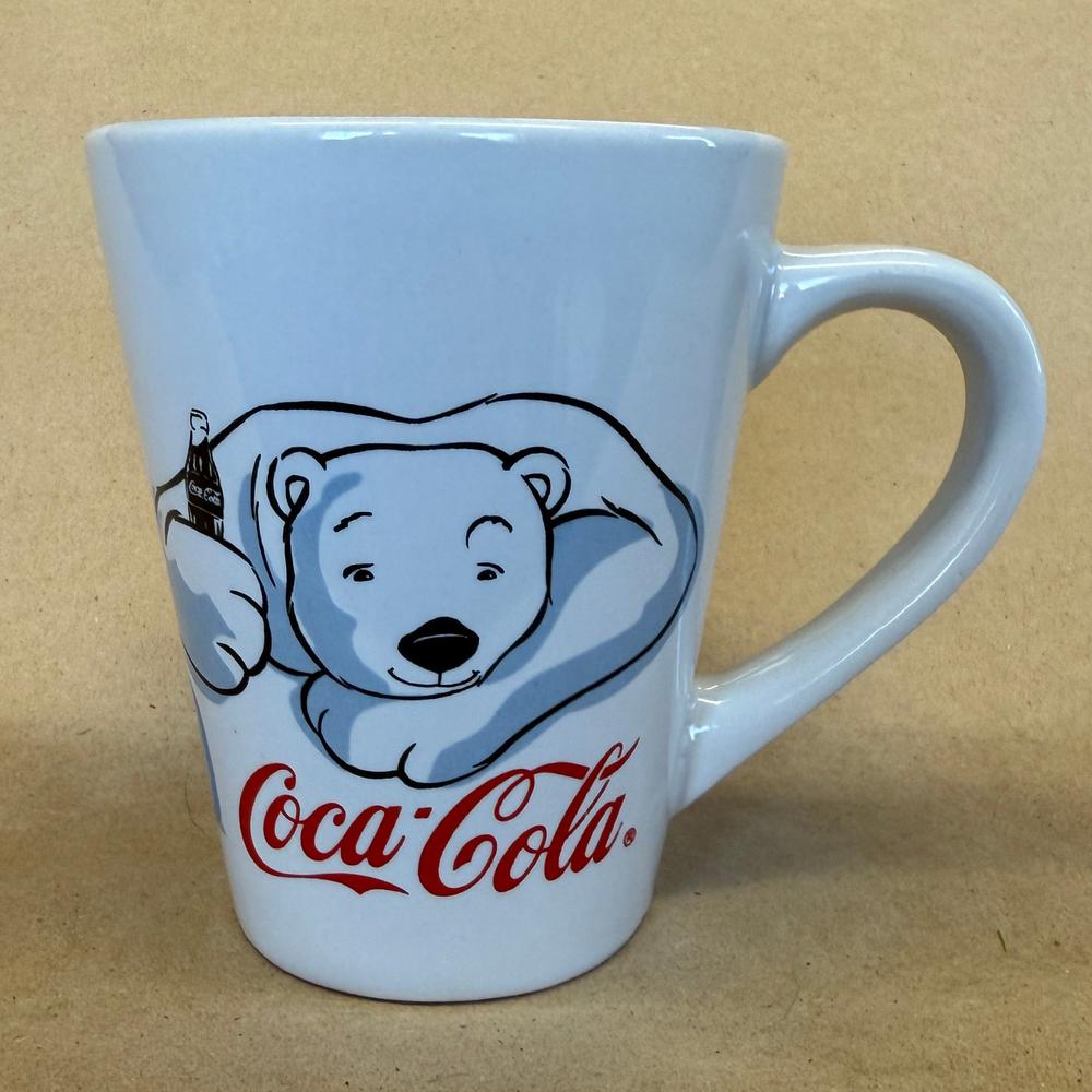 Gibson Coca Cola Resting Polar Bear and Cub Mug-2001