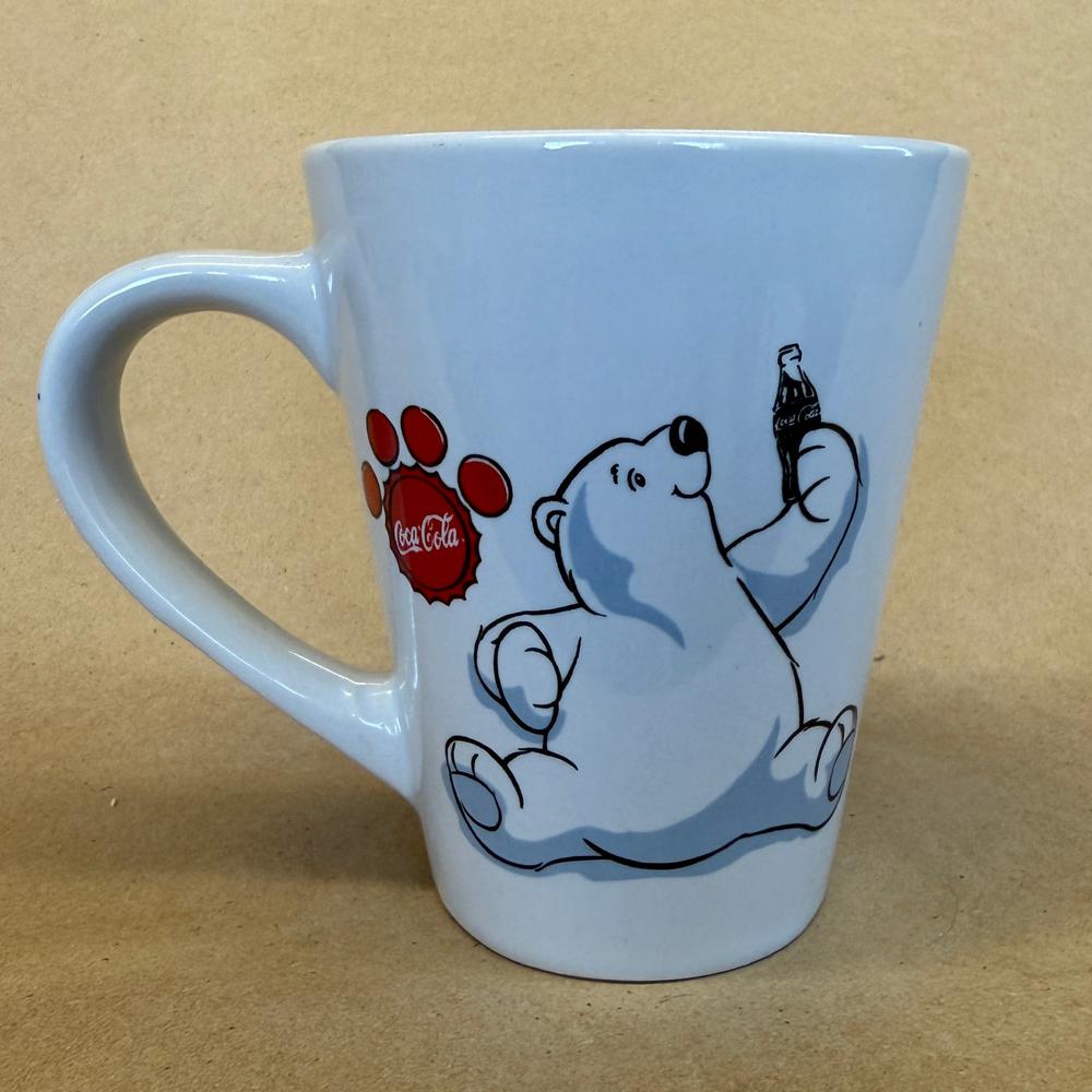 Gibson Coca Cola Resting Polar Bear and Cub Mug-2001