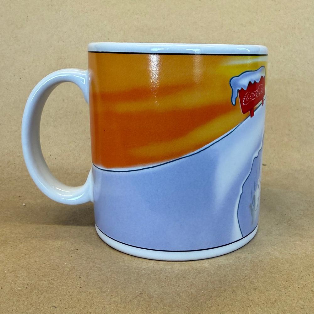 Coca-Cola Polar Bears Surfing by Sakura Mug