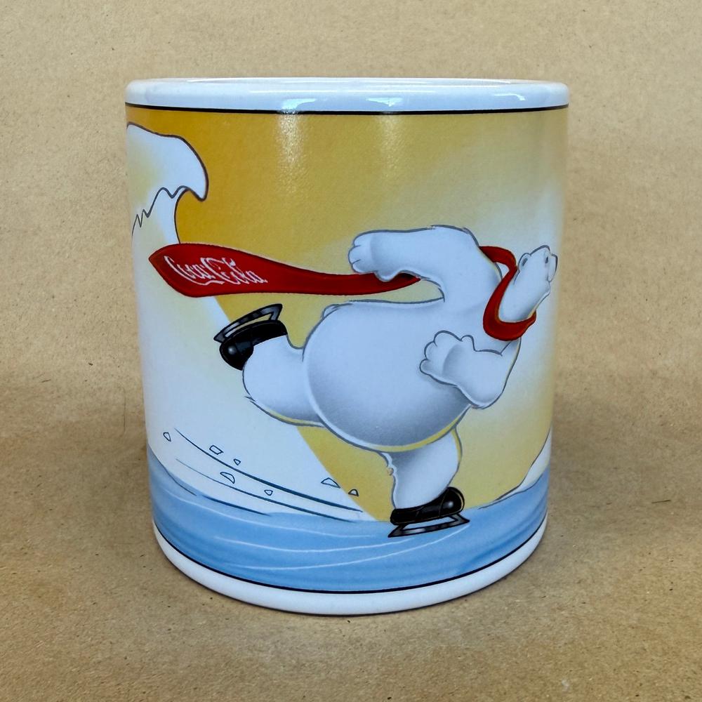 Coca-Cola Ski Jumping Polar Bear by Sakura Mug
