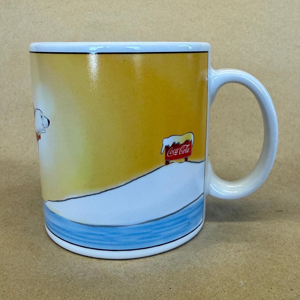 Coca-Cola Ski Jumping Polar Bear by Sakura Mug