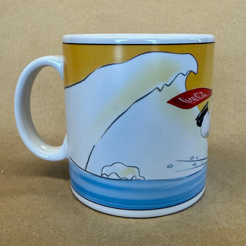 Coca-Cola Ski Jumping Polar Bear by Sakura Mug
