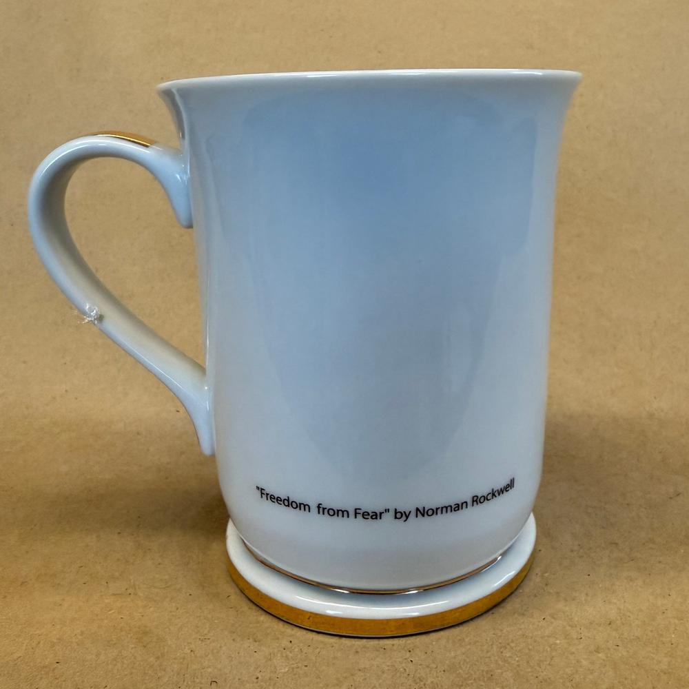 Norman Rockwell Freedom From Fear Mug
