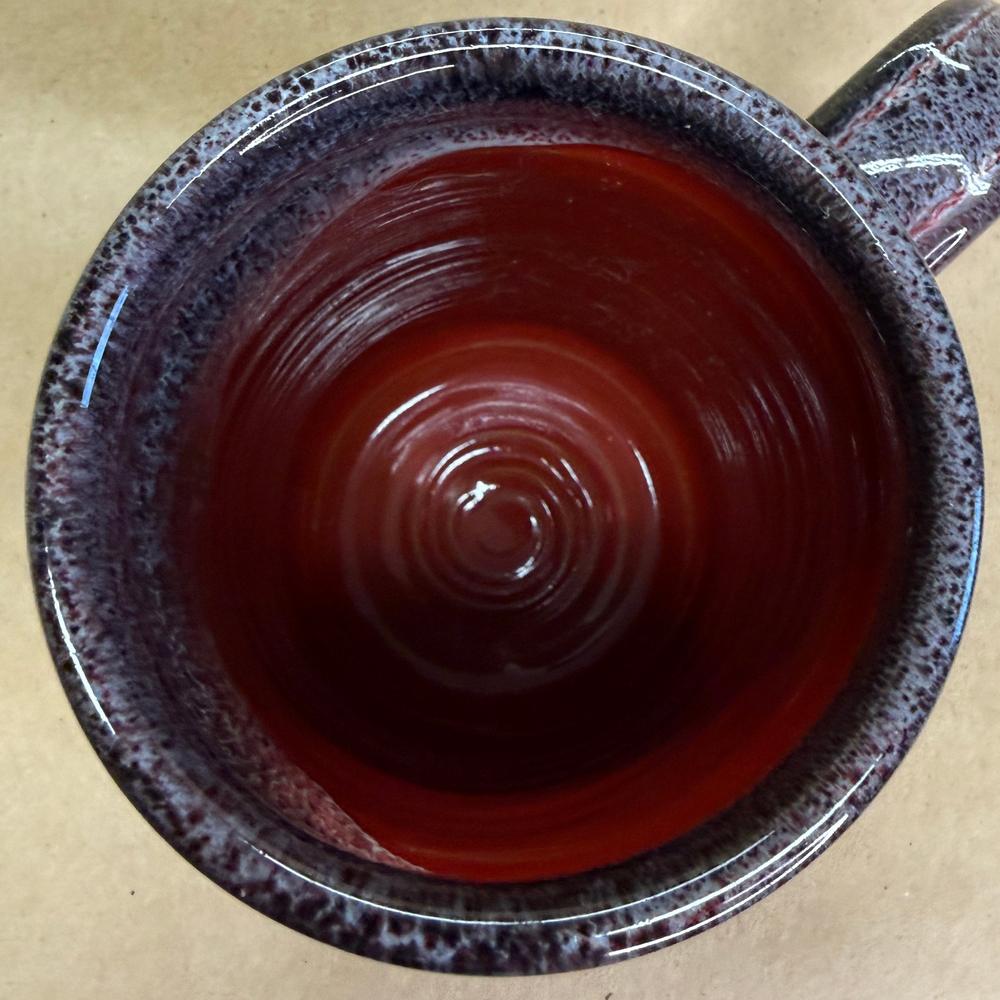 Iron Bean Coffee Fred on a Mug Holiday Deneen Pottery Mug-2024