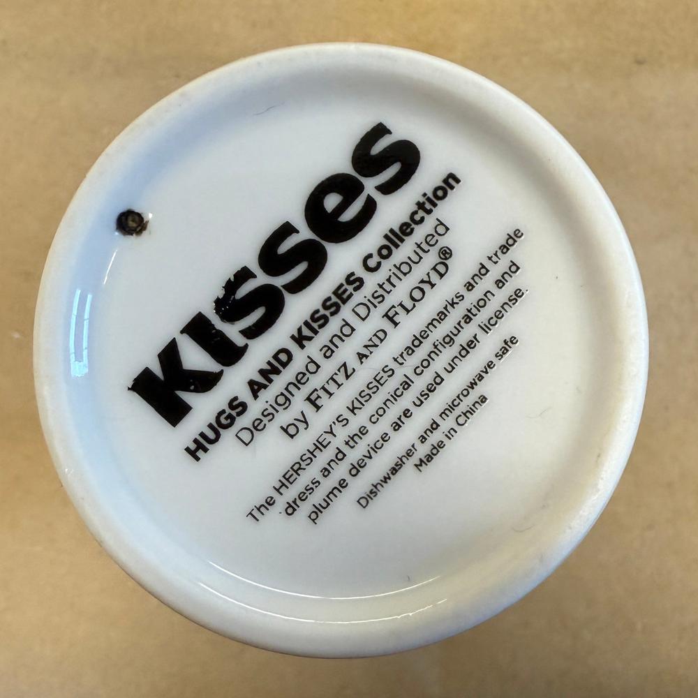 Fitz and Floyd Hershey Kisses Love Tumbler