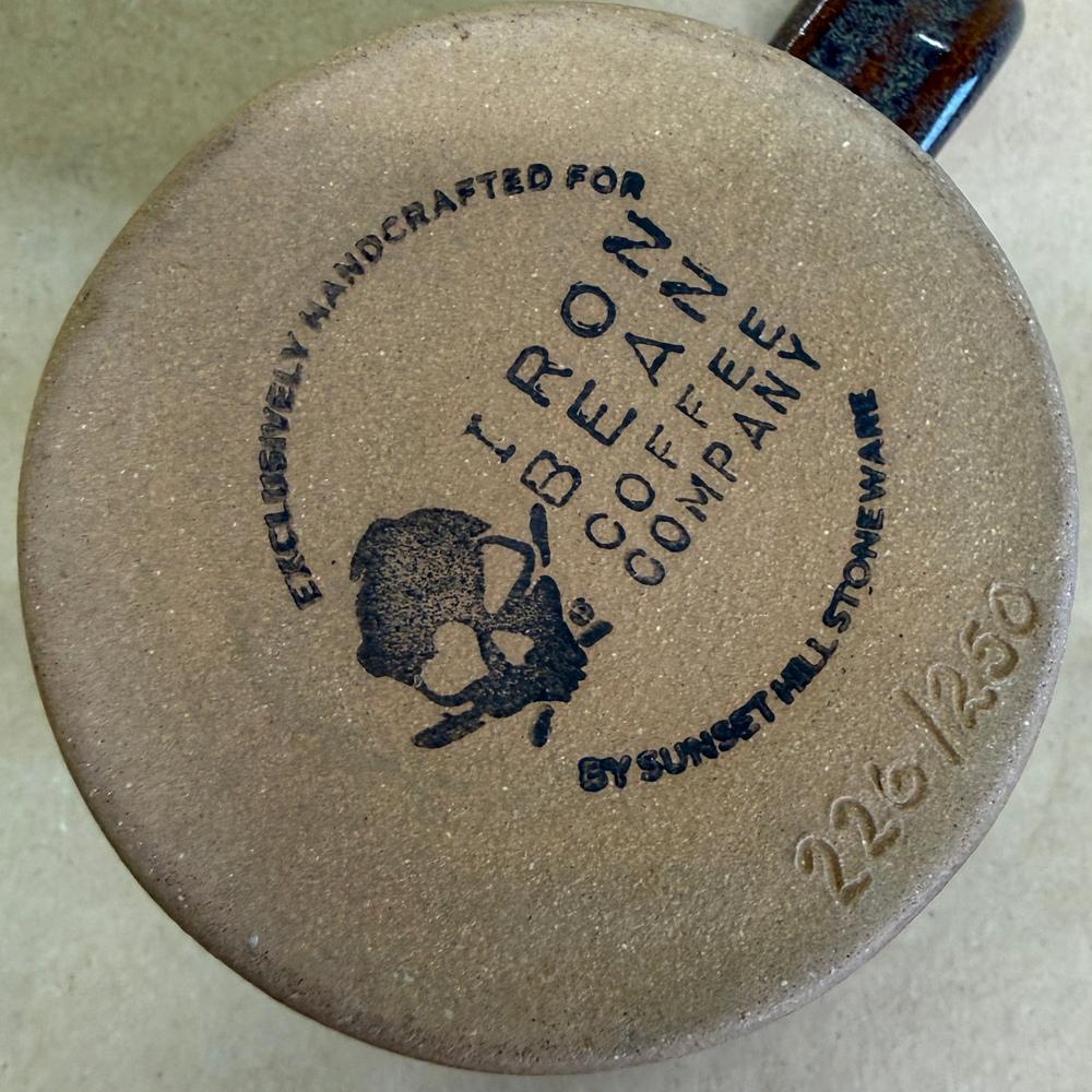 Iron Bean Coffee The Bean 2.0 Sunset Hill Mug-2018 #226/250