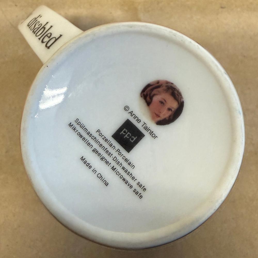 Anne Taintor Domestically Disabled Mug