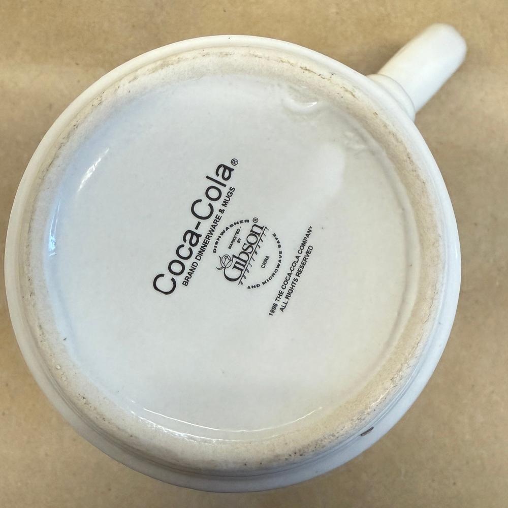 Coca-Cola Ski Jumping Polar Bear by Gibson Mug-1996