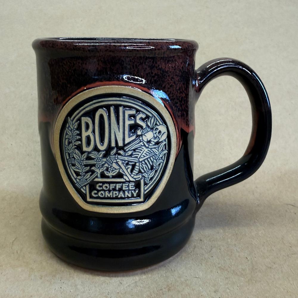 Bones Coffee Company Classic Logo Deneen Pottery Mug-2013